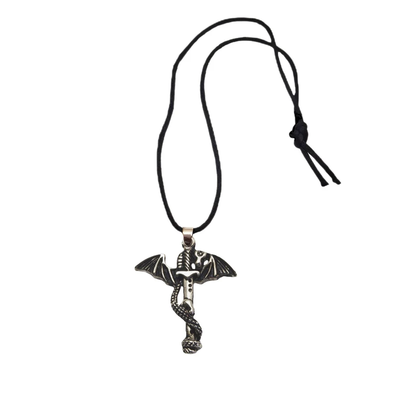 آویز تزئینی خودرو طرح اژدها و شمشیر  مدل Game of Thrones