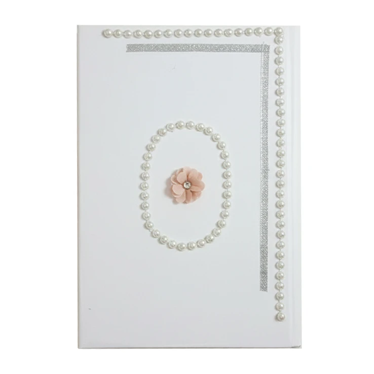 دفتر بله برون 4 برگ مدل پرگل