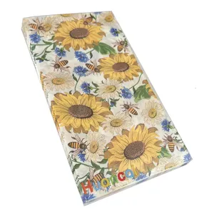 دستمال سفره هوانکای مدل SUNFLOWER بسته 20 عددی
