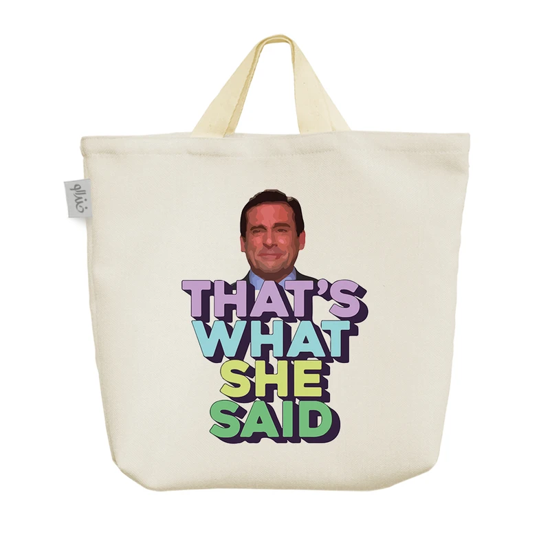 ساک خرید خندالو مدل سریال آفیس کد 9959