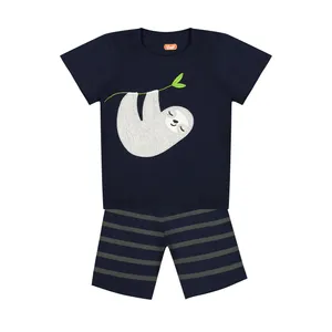 Madar 402-59 T-Shirt And Shorts Set For Boys
