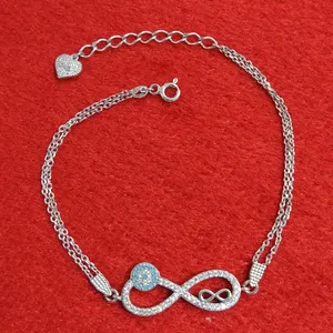 دستبند نقره زنانه سلین کالا مدل بی نهایت ce-As12