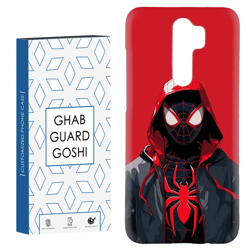 کاور قاب گارد گوشی طرح مرد عنکبوتی کد Dimo-612 مناسب برای گوشی موبایل شیائومی Redmi 9 / Redmi 9 Prime