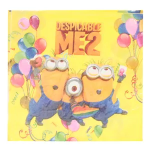 دستمال سفره کودک مدل Despicable ME2 مجموعه 20 عددی