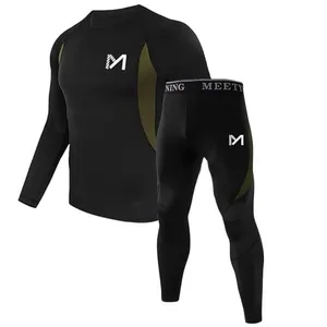 ست تی‌شرت  و لگینگ ورزشی مردانه میت یو مدل بیس لایر GZC-U1