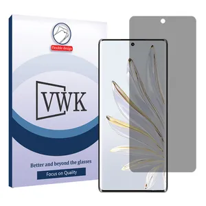 VWK Tough model privacy screen protector suitable for Honor 70 mobile phone