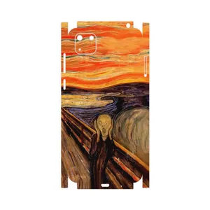 MAHOOT The Scream of Munch-FullSkin Cover Sticker for Huawei Y5p