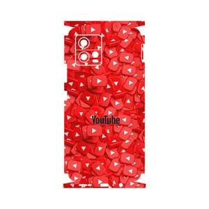 MAHOOT Youtube-FullSkin Cover Sticker for Motorola Moto G72