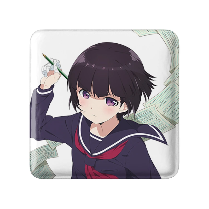 مگنت خندالو طرح کریس انیمه ارومانگا سنسی Eromanga Sensei  مدل مربعی کد 22682