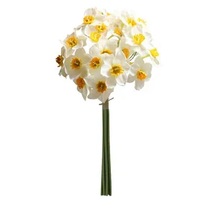 گل مصنوعی مدل نرگس 6 شاخه 30 گل