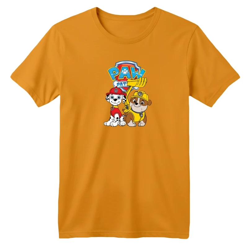 تی شرت آستین کوتاه بچگانه مدل سگ نگهبان کد 01