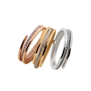 انگشتر طلا 18 عیار زنانه جواهری سروری مدل 10889