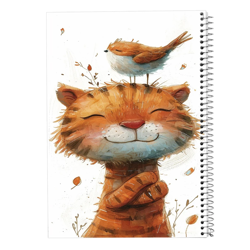 دفتر مشق 50 برگ مدوپد مدل موجودات فانتزی کد DF17068