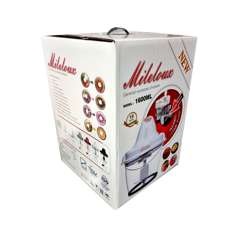 خردکن مایل لوکس مدل 1600ML 2B