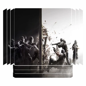 برچسب پلی استیشن ۴ پرو مدل Rainbow 6