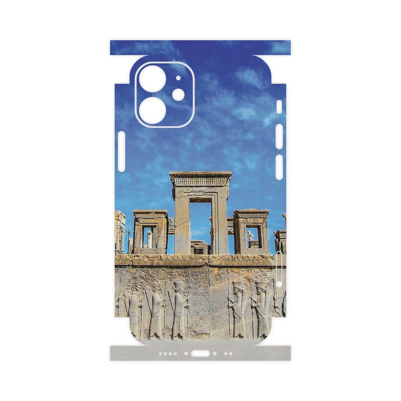 برچسب پوششی ماهوت مدل TAKHT-e-JAMSHID-FullSkin مناسب برای گوشی موبایل اپل iPhone 12 mini
