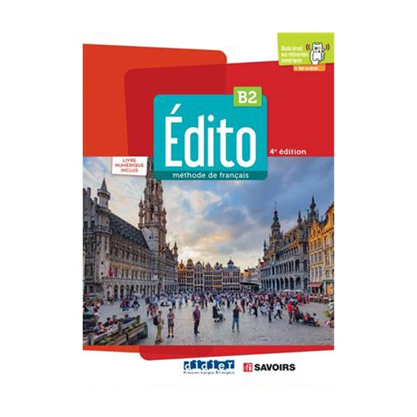 کتاب edito b2 methode de francais اثر جمعی از نویسندگان انتشارات هدف نوین