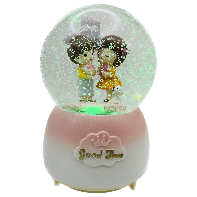 گوی موزیکال مدل پمپی Good Time طرح Love کد PB2000