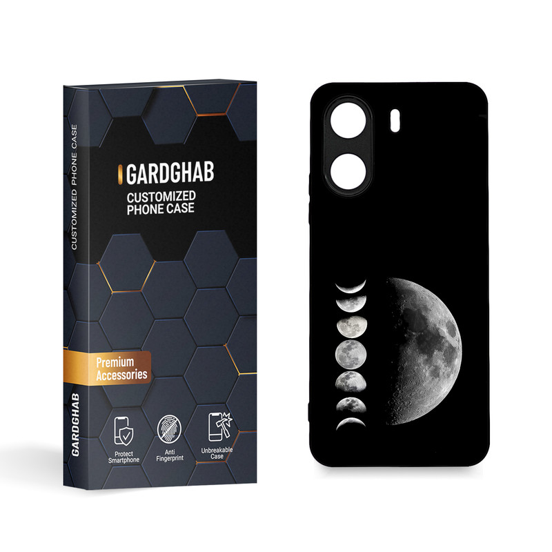 کاور گارد قاب مدل دورژله ای کهکشان مناسب برای گوشی موبایل  شیائومی  Poco C65 / Redmi 13c