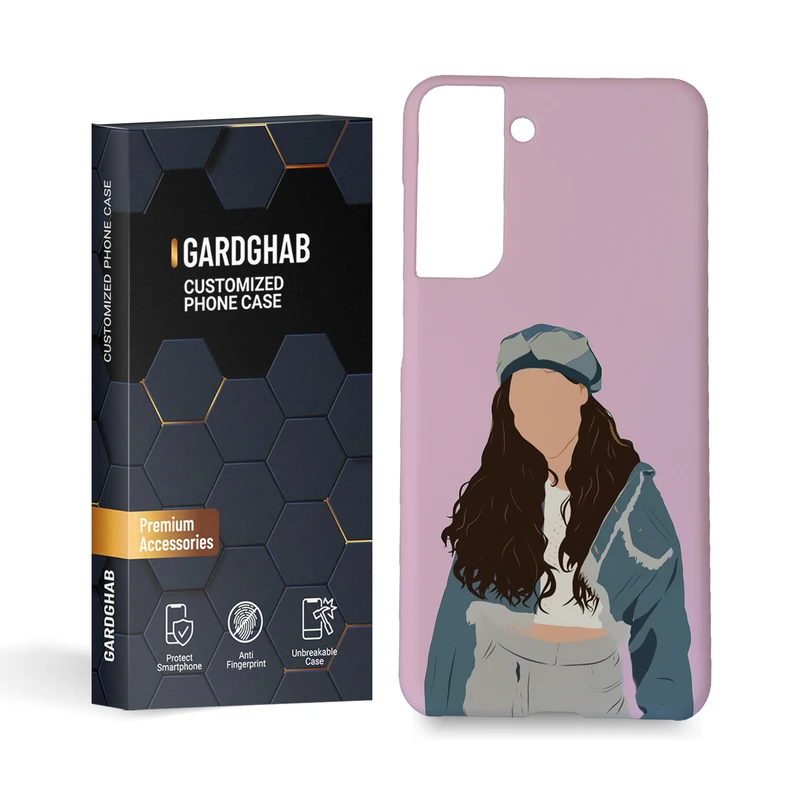  کاور گارد قاب مدل دخترانه مناسب برای گوشی موبایل سامسونگ galaxy s21 fe 