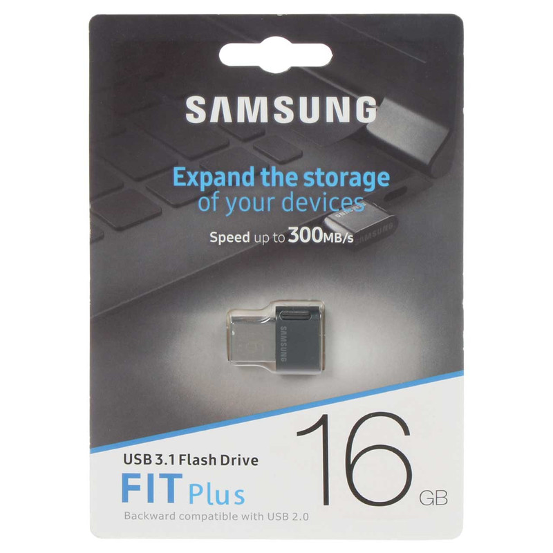 فلش مموری سامسونگ مدل Fit Plus USB3.1 ظرفیت 16 گیگابایت