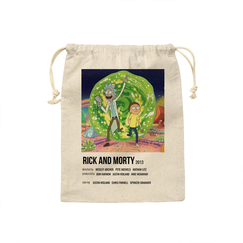 کیسه نان و سبزی ترمه طراحان ایده مدل سریال ریک و مورتی Rick and Morty کد strm1040 - M