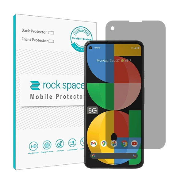 محافظ صفحه نمایش حریم شخصی راک اسپیس مدل HyPRV مناسب برای گوشی موبایل گوگل Pixel 5a 5G