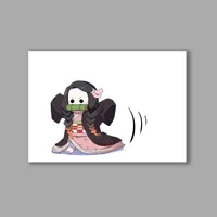 تابلو شاسی مدل انیمه شیطان کش Demon Slayer کد LA-10450