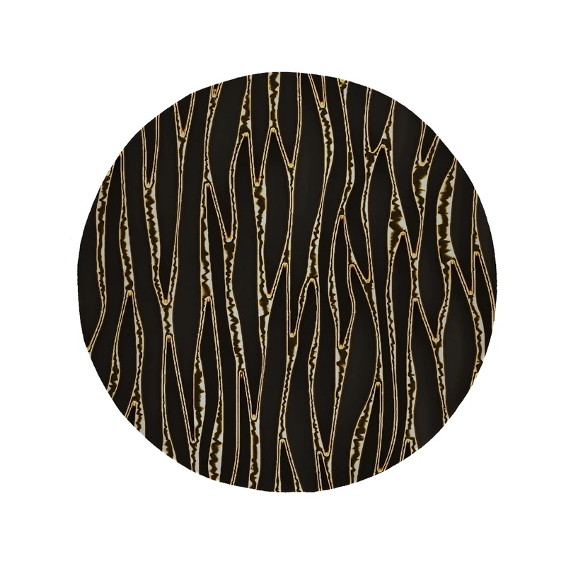 پادری مدل دایره طرح کلاسیک کد 8873 سایز 90 × 90 سانتی متر 
