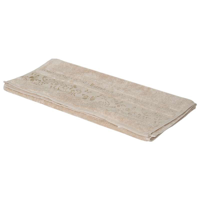 حوله دستی پاپیلا سری بامبو مدل PN-222224 سایز 50x90 سانتی متر