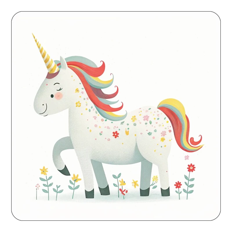 مگنت کاکتی طرح اسب تک شاخ و یونیکورن مدل mp32145