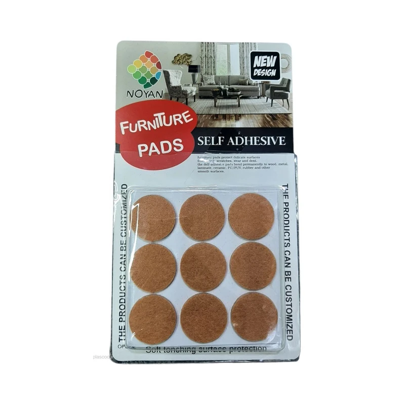 پد پایه صندلی مدل دایره  بسته 18 عددی