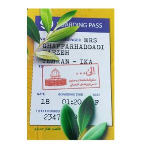 کتاب الی... سفرنامه شامات و حدود سرزمین های اشغالی اثر فائضه غفار حدادی انتشارات شهید کاظمی