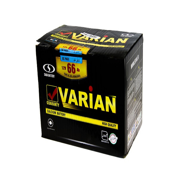 باتری اتمی خودرو صبا باتری مدل 66 آمپر واریان نصب در محل