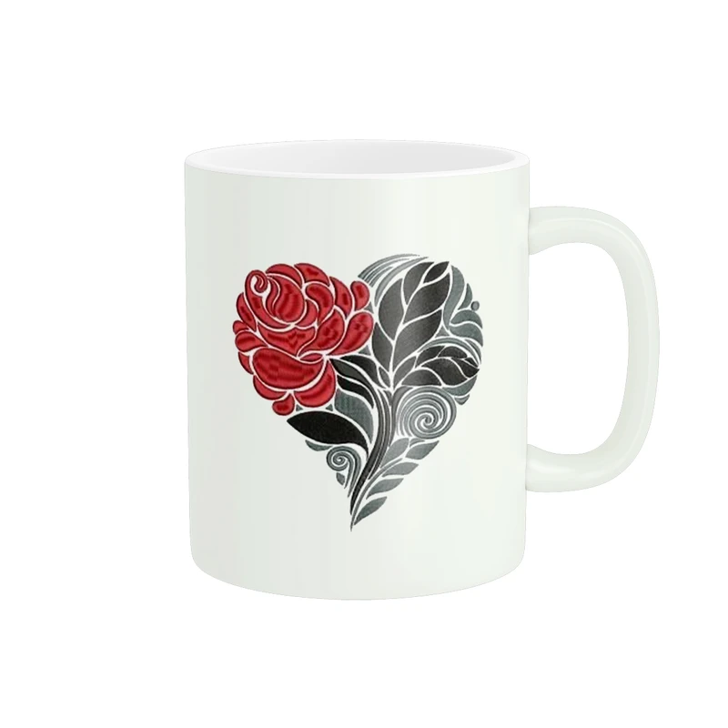 ماگ پاد آفرین طرح قلب کد 994