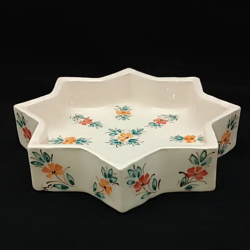 شکلات خوری سرامیکی هیوا طرح شمسه کد 13408667