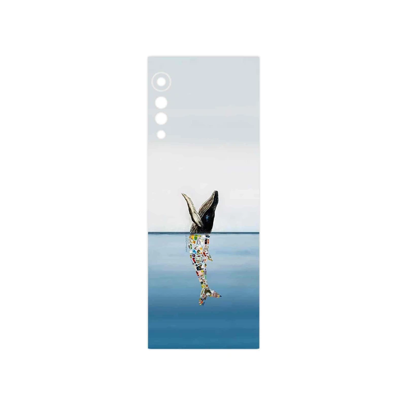 برچسب پوششی ماهوت مدل Collage of Sea Trash مناسب برای گوشی موبایل ال جی Velvet 5G