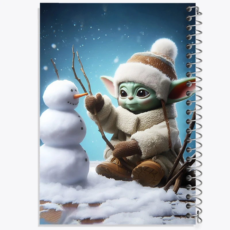 دفتر نقاشی 50 برگ خندالو طرح بیبی یودا کد F5785