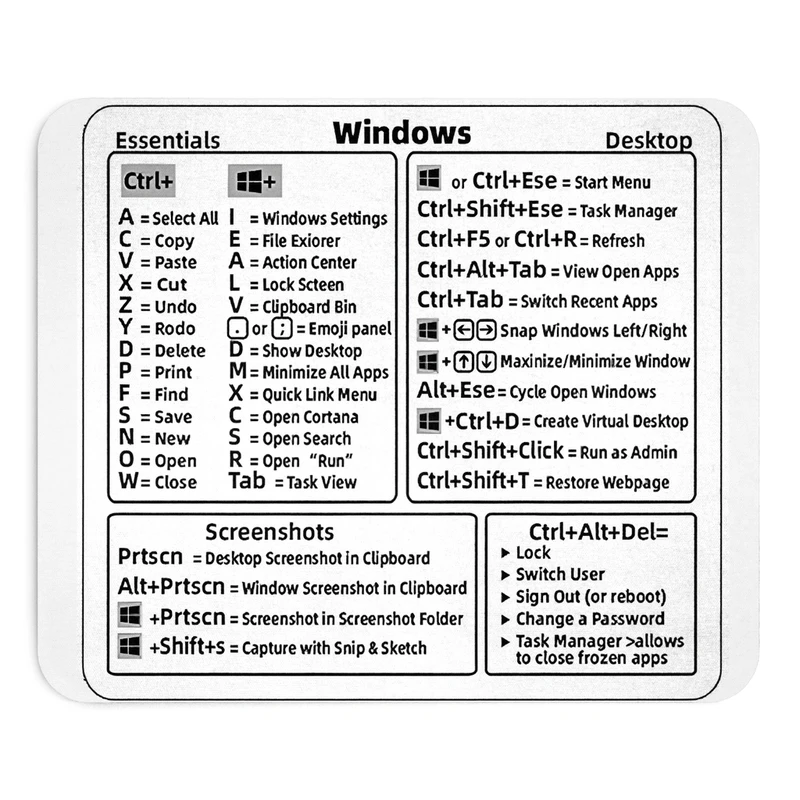 ماوس پد طرح دفترفاصله‌ای ویندوز سایز 19x24 سانتی متر
