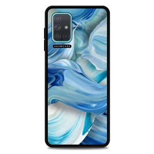 AKAM AMC-WSGA71-MARBLE-19 Cover For Samsung Galaxy A71