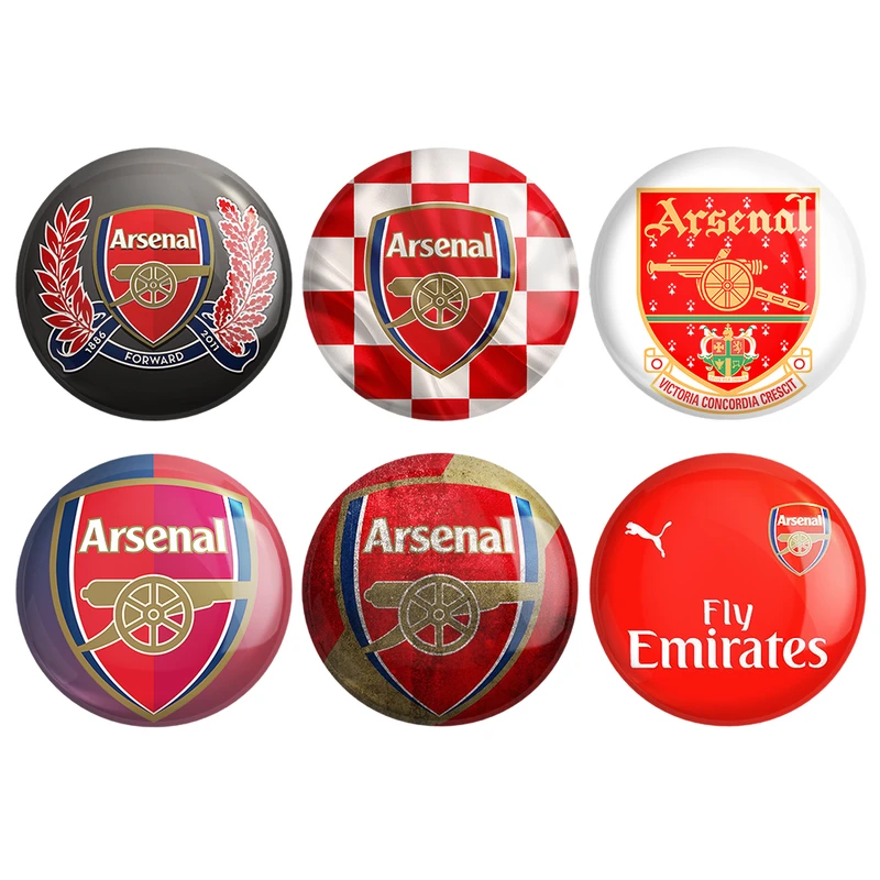 پیکسل خندالو طرح آرسنال کد 82A مجموعه 6 عددی