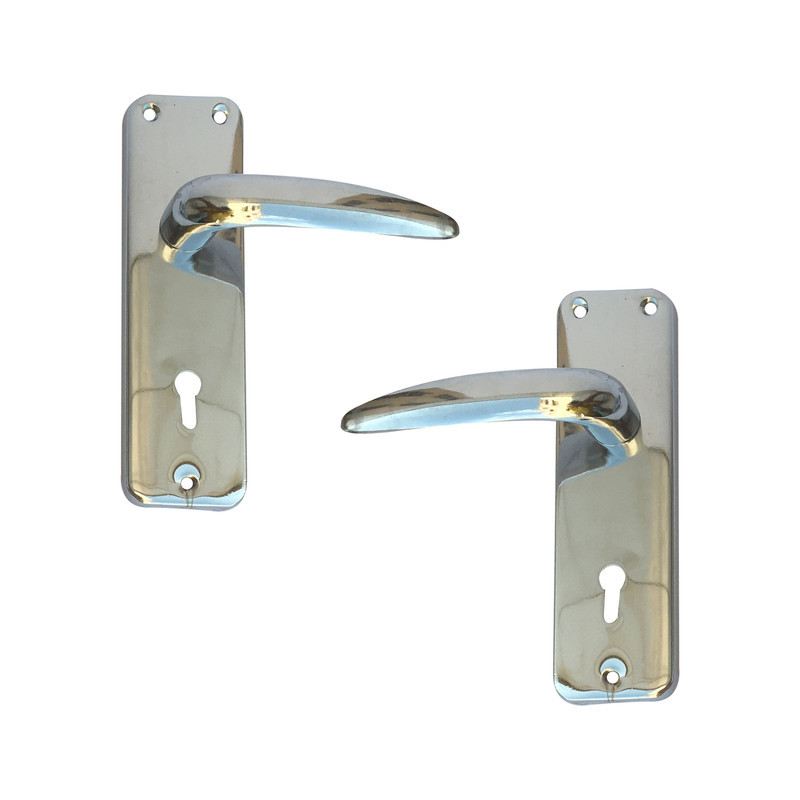 دستگیره در نوین مدل 910 به همراه قفل مجموعه دو عددی دستگیره در نوین مدل 910 به همراه قفل مجموعه دو عددی