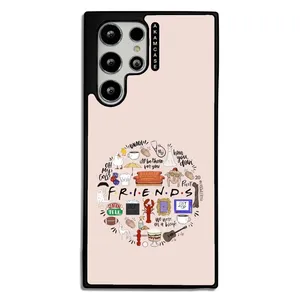 AKAM AMCWSGS22U-FRIENDS3 Cover For Samsung Galaxy S22 Ultra