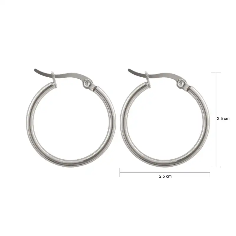 گوشواره زنانه طرح دایره کد 1262