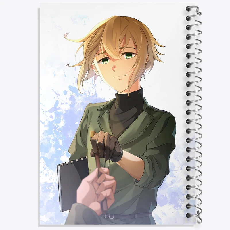 دفتر لیست خرید 50 برگ خندالو طرح ریکا انیمه 86 کد 33797