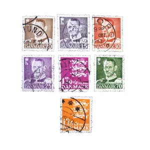 تمبر یادگاری مدل تاریخی دانمارک کد DS4777 مجموعه 7 عددی