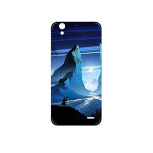 MAHOOT Blue Mountains Digital Art Cover Sticker for Huawei Ascend G630