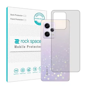 Transparent Rockspace HyGEL model phone back protector suitable for Xiaomi Redmi Note 12 Discovery Edition mobile phone