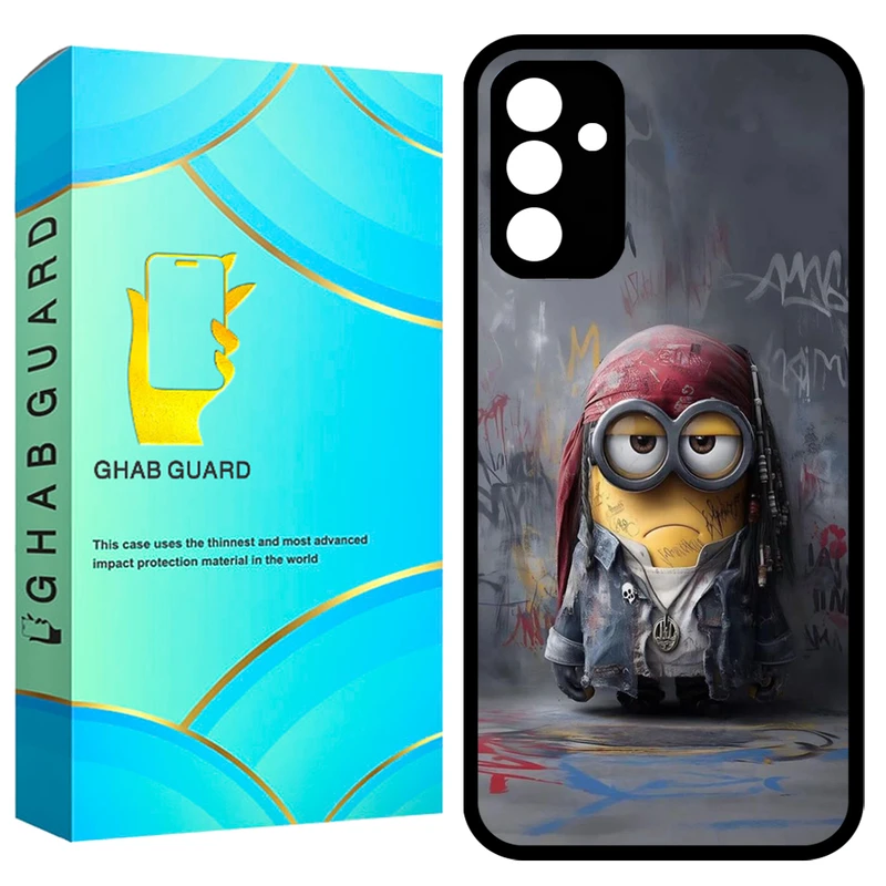 کاور قاب گارد طرح مینیون مدل GCHPA34 مناسب برای گوشی موبایل سامسونگ Galaxy A34 5G