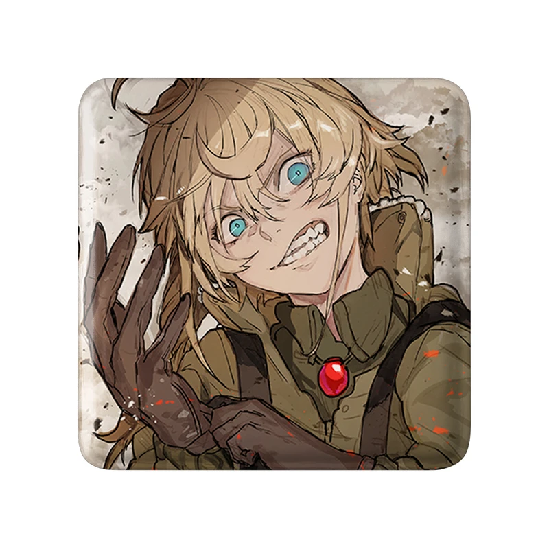 پیکسل خندالو طرح تانیا انیمه یوجو سنکی مدل مربعی کد 34693